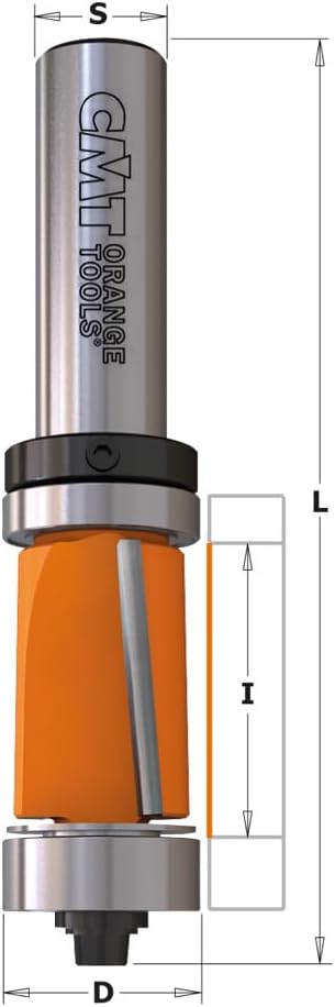 CMT Orange Tools 906.691.11b – Fräser mit Kugellager kürzen HW S 12 D 19 x 25,4 RH