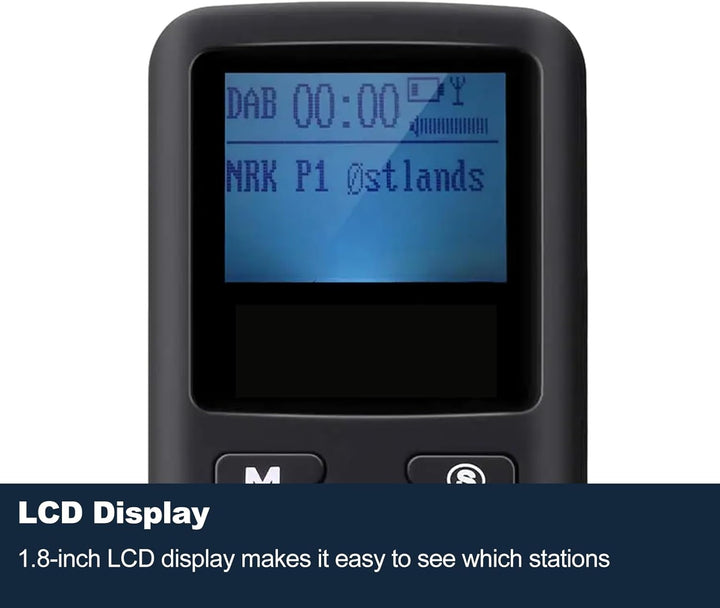 Tragbares Digitales Radio, PersöNliche Tragbare Digital Radio, Mp3 Player Miniradio,Wiederaufladbare