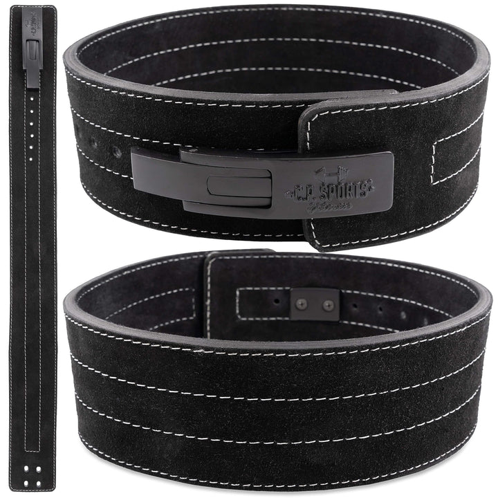 C.P.Sports Profi-Powerlifting-Gürtel T9 - Kraftdreikampf Gürtel, Heavy Duty Pwer Belt, KDK XL Schwar