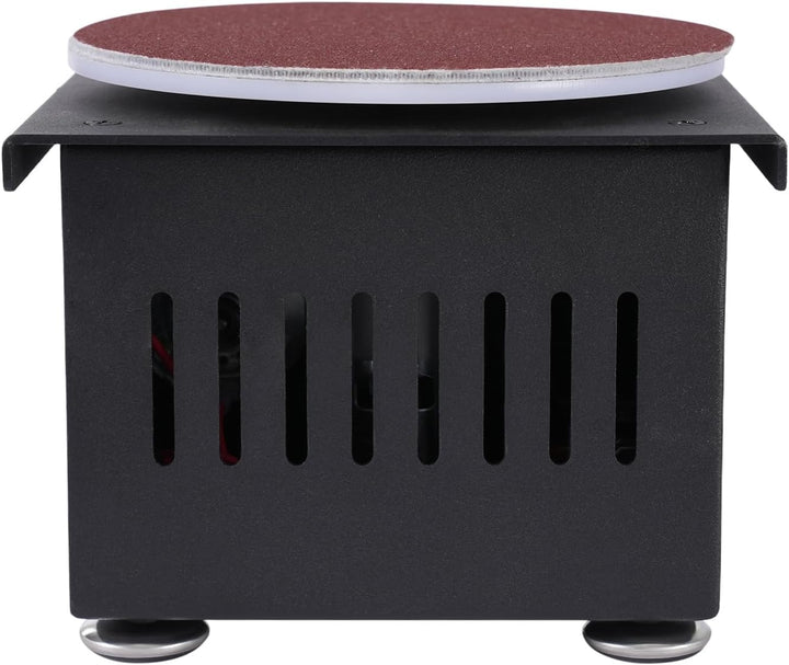 Mini Band und Tellerschleifer 100 W mit 7 Stufen für Holz und Metall | 3 in 1 Schleifer mit 30 mm Ba
