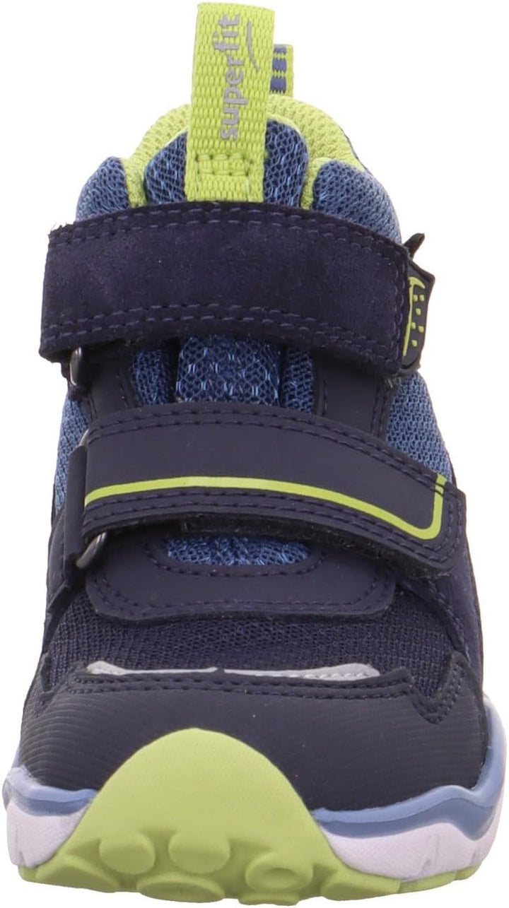 Superfit Jungen SPORT5 leicht gefütterte Gore-Tex Sneaker 24 EU Weit Blau Hellgrün 8030, 24 EU Weit