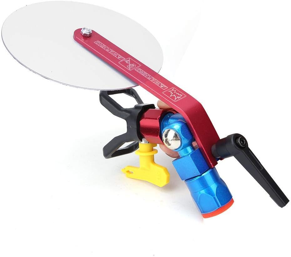 Spray Guide Zubehörwerkzeug Universal Paint Baffle Einstellbare Spritzführung mit G7/8-Zoll-Anschlus
