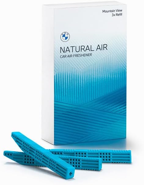 BMW Natural Air Starter Kit Autoduft Mountain View Innenraumduft + Relaxing Ocean + Einkaufschip Ges