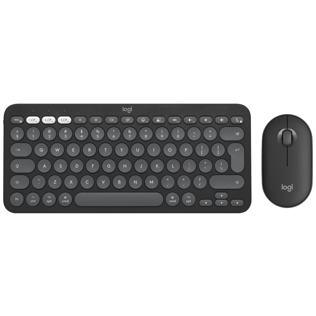 Logitech Pebble 2 Combo for Mac - US QWERTY-Layout, Grafit