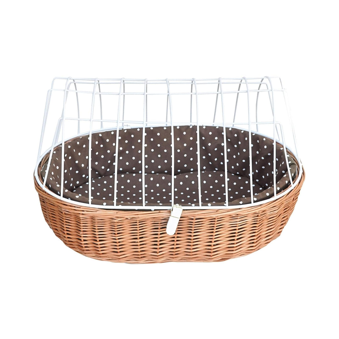 Aumüller Unisex – Erwachsene 11/822/HA51 Tierkorb, Braun, 46 x 70 x 40 cm