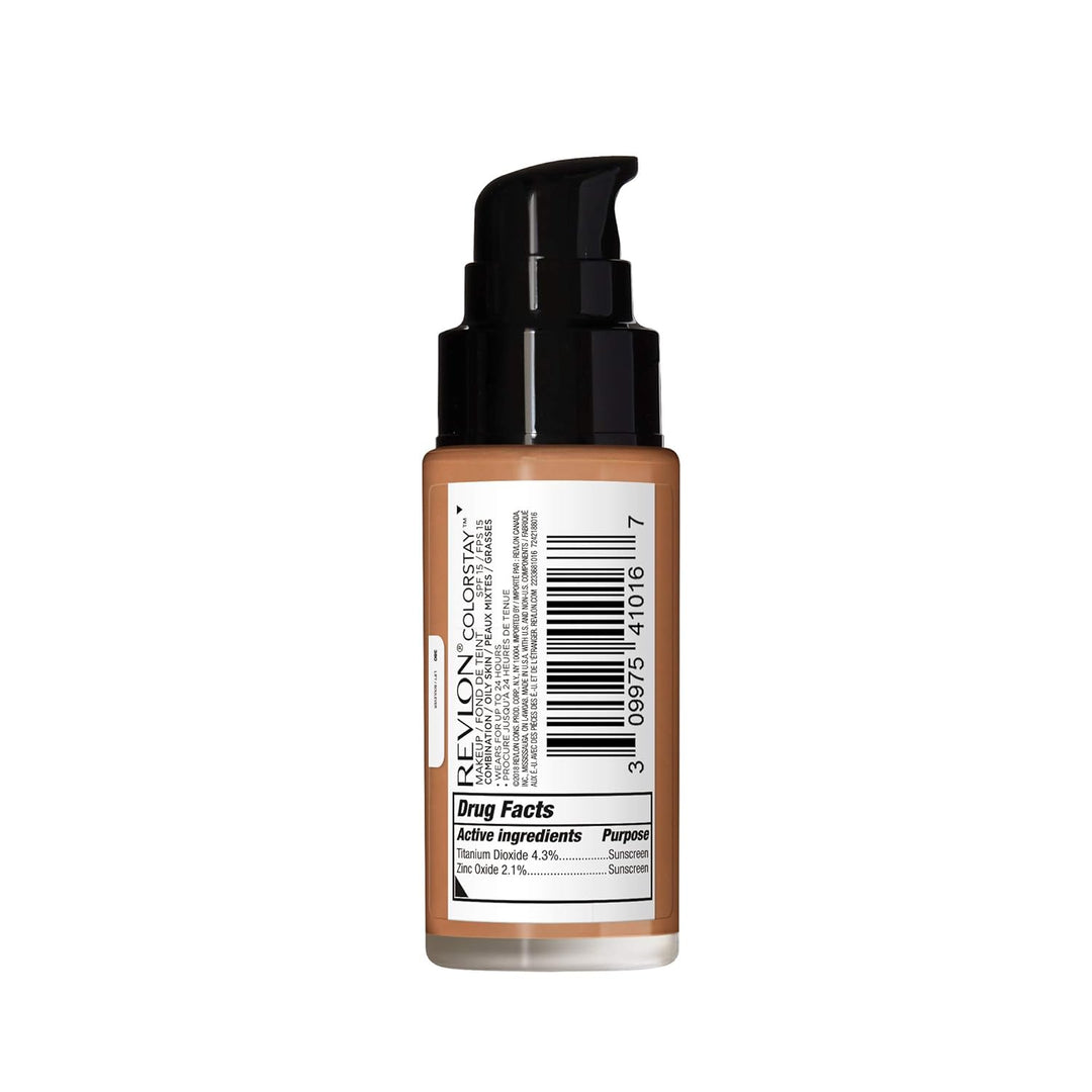 REVLON - ColorStay Makeup for Combination/Oily Skin 380 Rich Ginger - 1 fl. oz (30 ml)