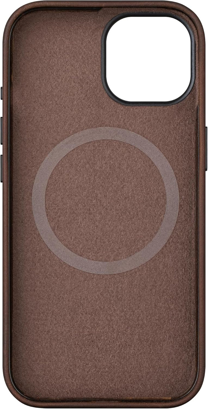 maogoam für iPhone 13 Pro Max Tasche Leder, Echtes Crazy Horse Leder Etui für iPhone 13 Pro Max 6.7"