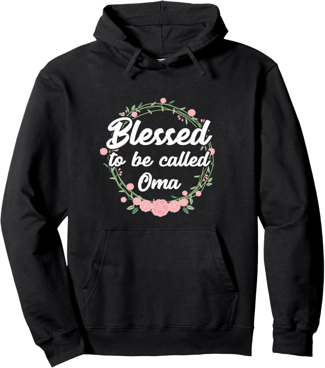 Blessed to Be Called Oma Grandma Pullover Hoodie