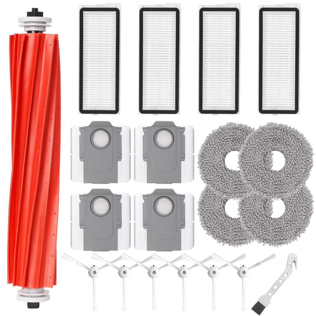Fixbetter Zubehör-Set für Roborock Qrevo S/QRevo MaxV/QRevo Pro Roboter-Staubsauger-Ersatzteile. 1 H