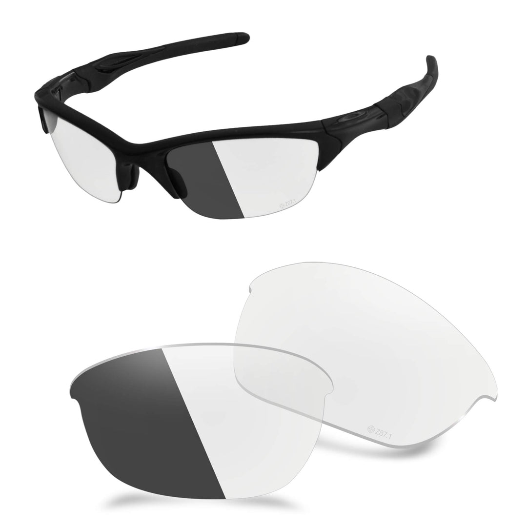 AOZAN ANSI Z87.1 Ersatzgläser kompatibel mit Oakley Half Jacket 2.0 OO9144 Sonnenbrille Hochauflösen