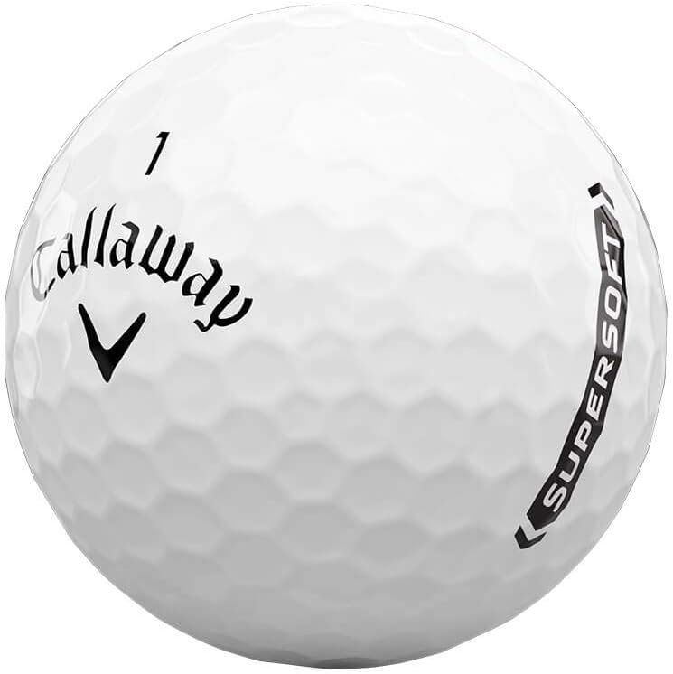 Callaway Supersoft Golf Balls 12B PK Supersoft Matte bianca, Supersoft Matte bianca