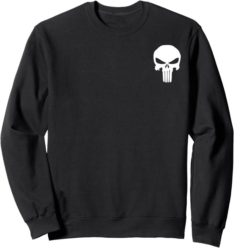 Marvel Punisher Classic Skull Symbol Sweatshirt