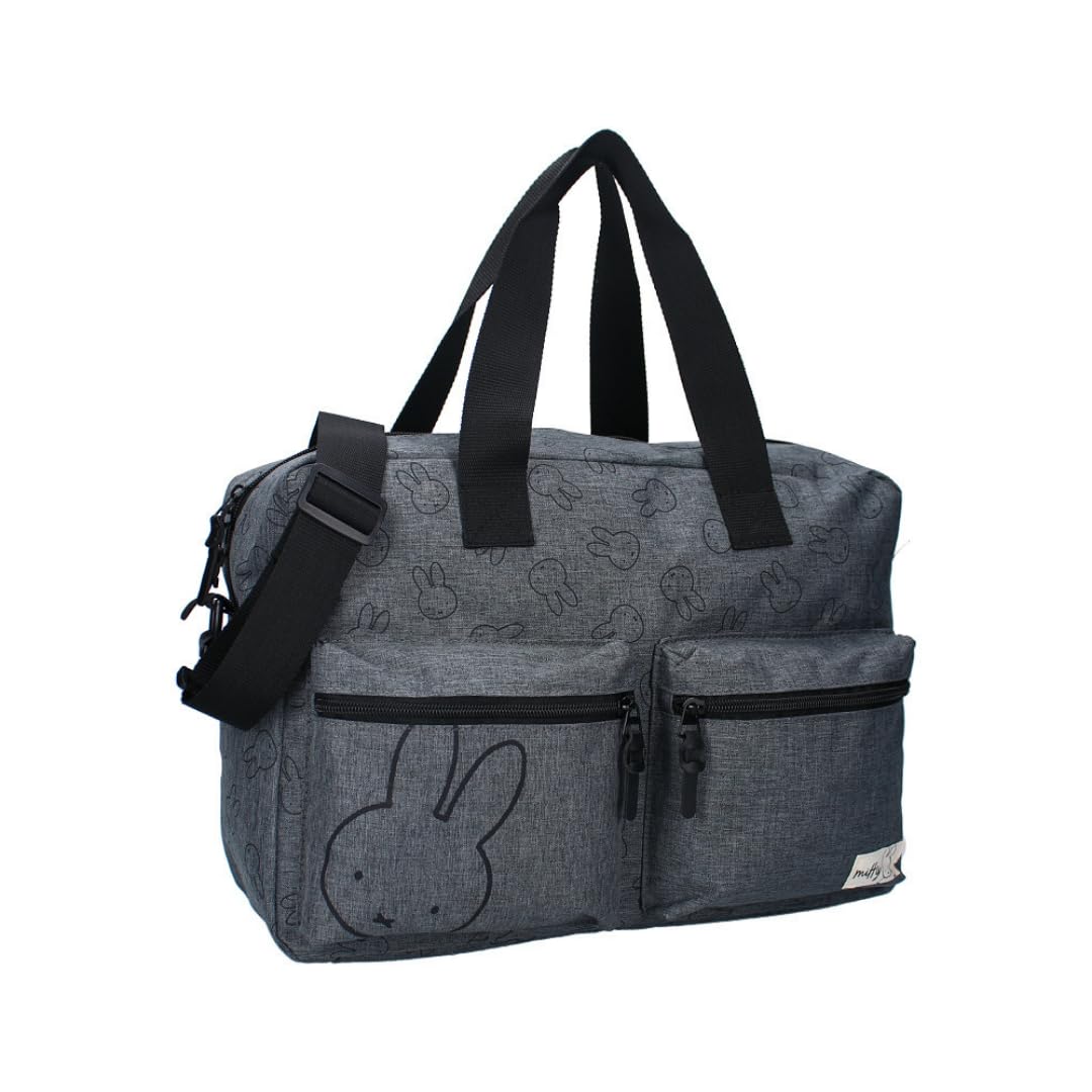 mybagstory - Wickeltasche mit grosser Kapazität mit Wickelunterlage Motiv Miffy – Grösse 40 cm – ver