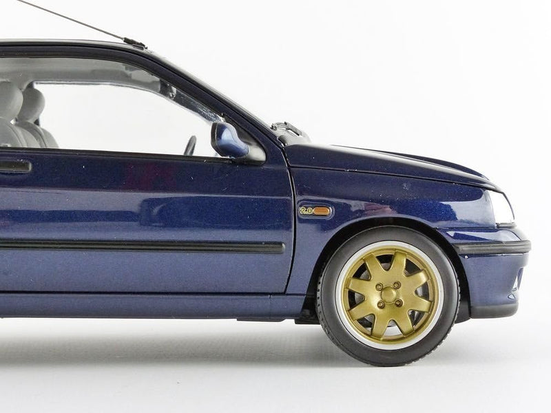 Norev nv185230 Massstab 1: 18 "Renault Clio Williams 1993 blau spritzgussmodell Auto