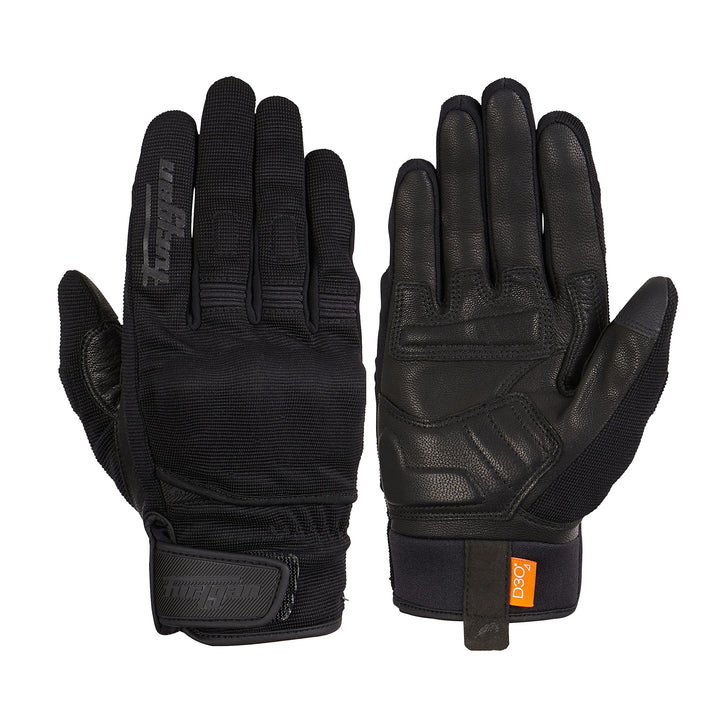 Furygan Jet Lady D3O & EVO Motorradhandschuhe für Damen - 100% Lederhandfläche - Touchscreen-Kompati