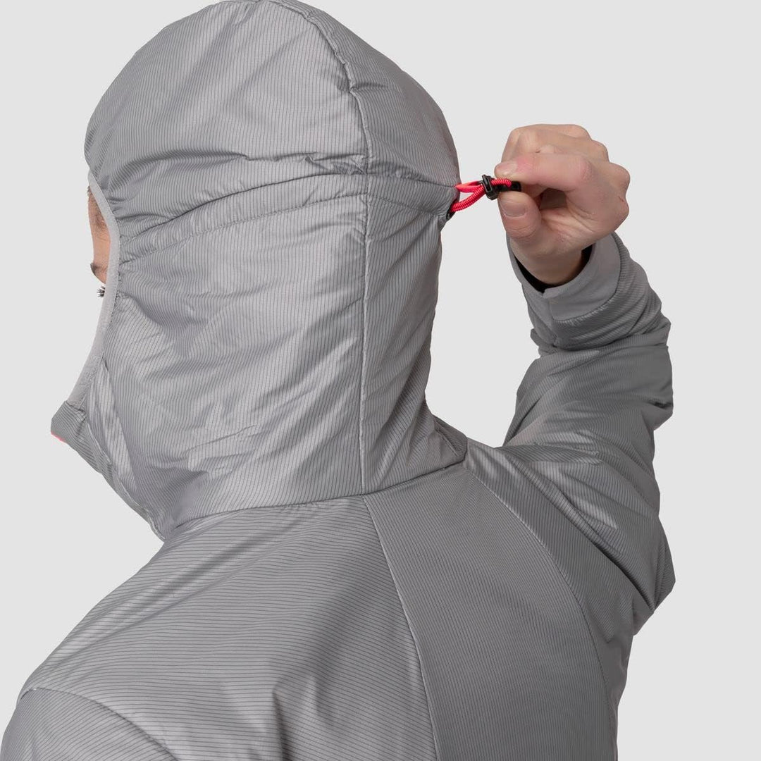 Salewa Damen Pedroc Hyb. Twr W Hood Jkt. Jacke 34 Alloy/6080, 34 Alloy/6080