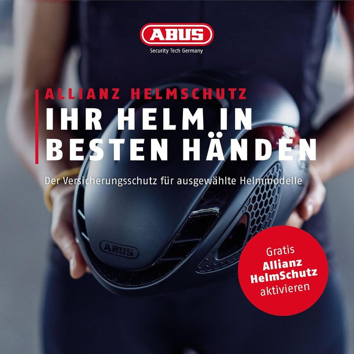 ABUS Rennradhelm PowerDome ACE - mit ABUS Race Cap - leichter Fahrradhelm mit cleverem Belüftungssys