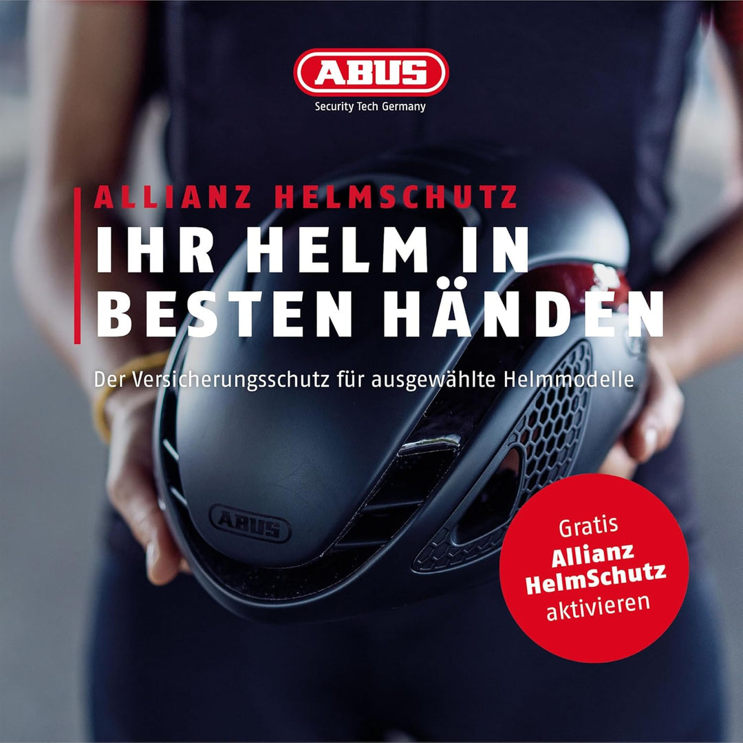 ABUS Rennradhelm PowerDome ACE - mit ABUS Race Cap - leichter Fahrradhelm mit cleverem Belüftungssys