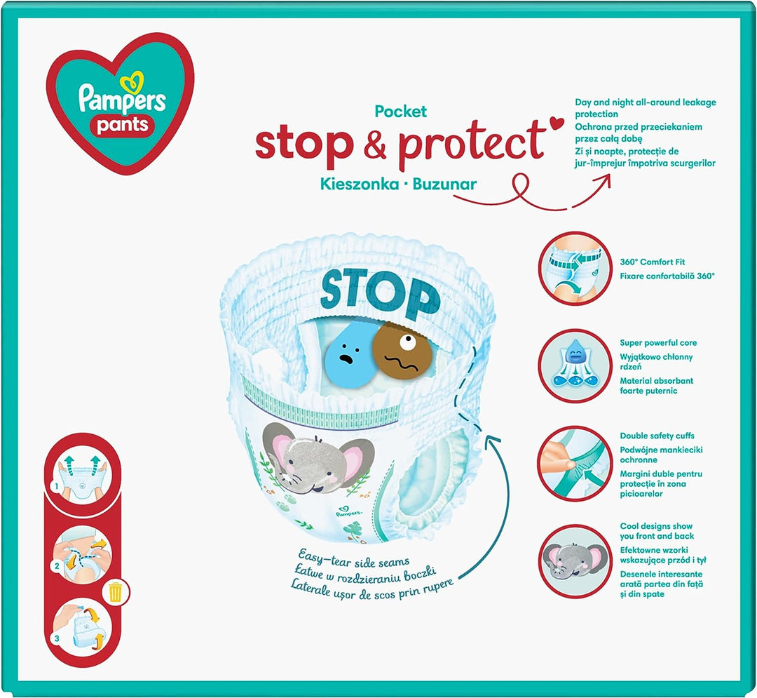 Pampers (Alte Version), Pants Boy/Girl 7 74 pc(s) Grösse 7 (74 Stück), Grösse 7 (74 Stück)