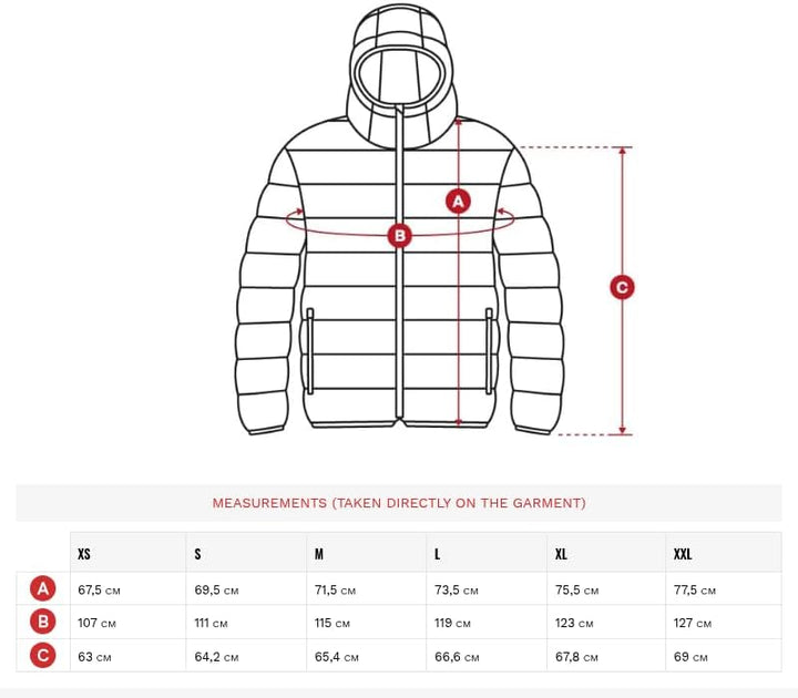 SIROKO - Steppjacke Fire, XS