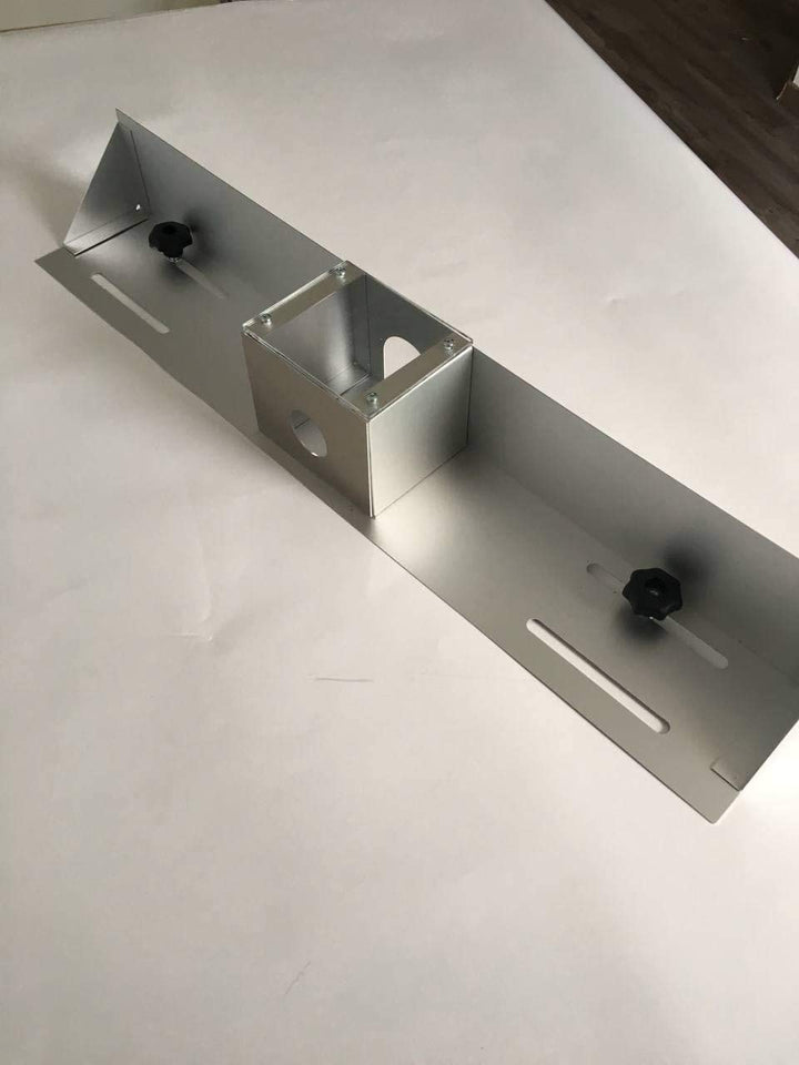 Tuneon Fräsanschlag Aluminium Frästischanschlag Oberfräse mit Absaugmodul