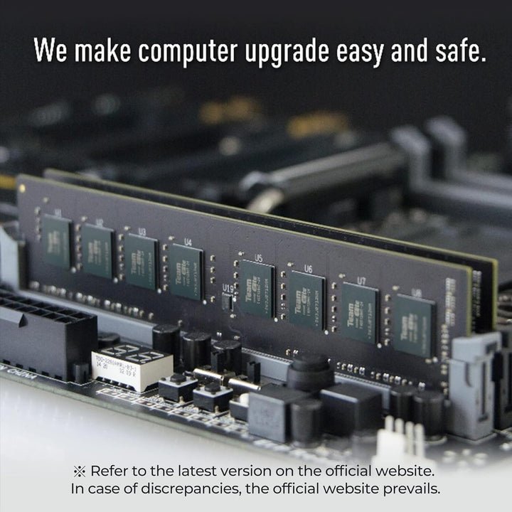 TEAMGROUP Elite TED432G3200C2201 DDR4 32GB Single (1 x 32GB) 3200MHz (PC4-25600) CL22 Unbuffered Non