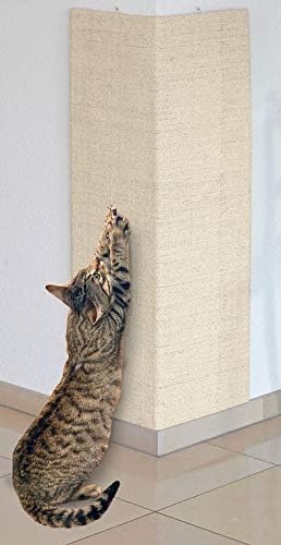 Premium Eck-Kratzbrett Sisal Beige für Innen- und Aussenecken (28x80cm), 28x80cm