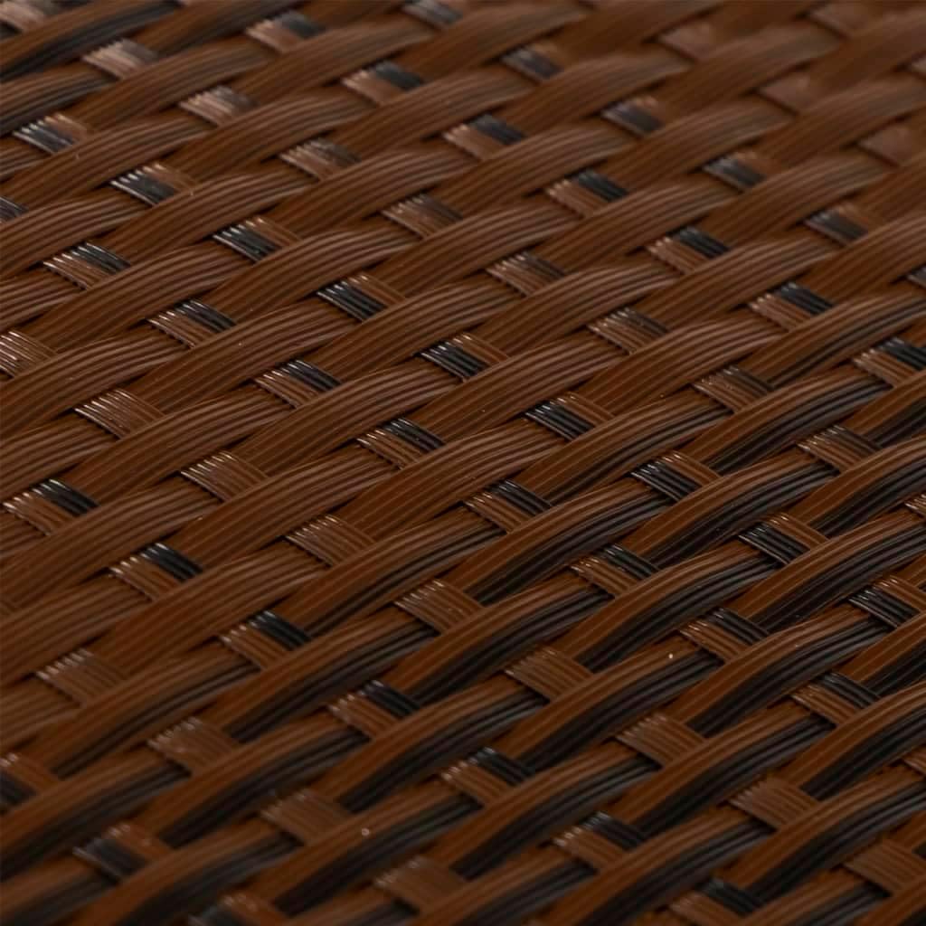 vidaXL Balkon Sichtschutz, Balkonbespannung Rattan-Optik, Sonnenschutz Windschutz für Terrasse Garte