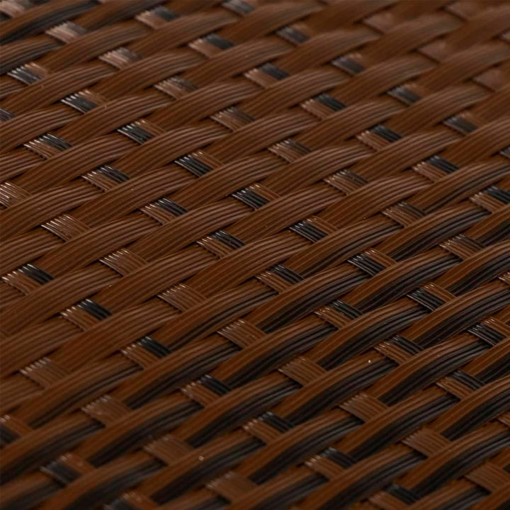 vidaXL Balkon Sichtschutz, Balkonbespannung Rattan-Optik, Sonnenschutz Windschutz für Terrasse Garte