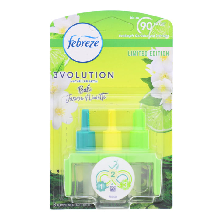 Febreze 3Volution Duftstecker Nachfüller Nachfüllflakon Bali Jasmin & Limette 20ml Jasmin 20 ml (1er