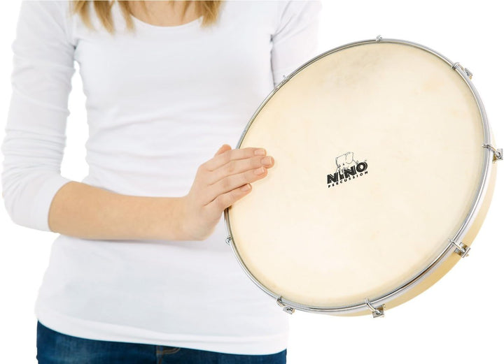 Nino Percussion NINO36 Handtrommel mit Ziegenfell 25,4 cm (10 Zoll) stimmbar