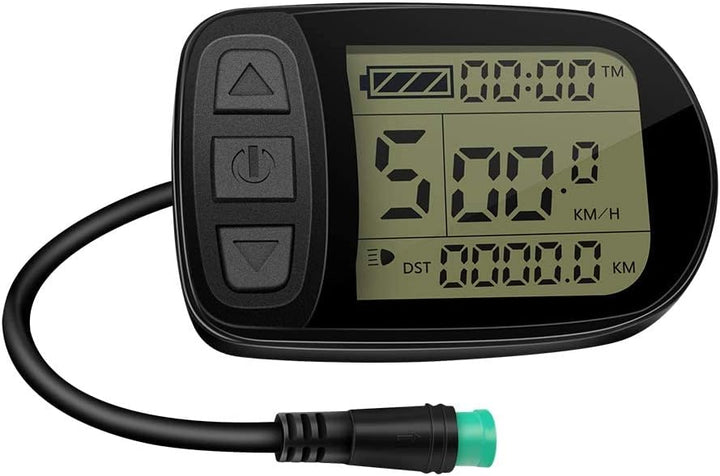windmeile | Display KT-LCD5, Bordcomputer, Tachoanzeige, LCD-Display, Beleuchtet, Multifunktional, E