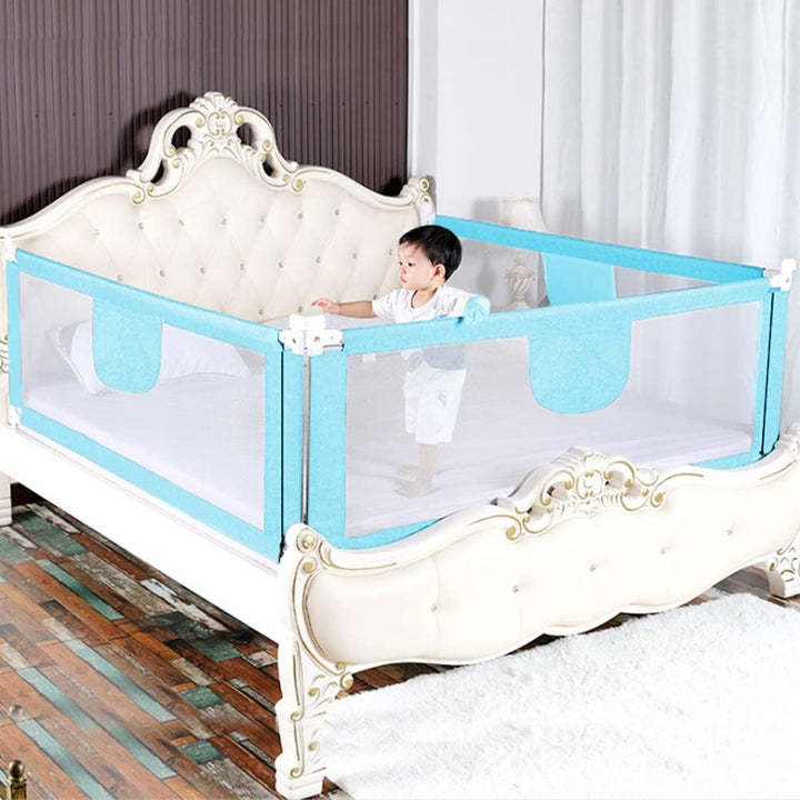 Bettgitter, Bettschutzgitter für Kinder Rausfallschutz Bett, Rausfallschutz Kinderbett, Bettgitter f