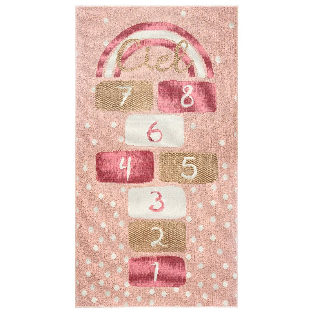 Kinderteppich "Marelle" - rosa 80 × 150 cm - Rosa - Atmosphera créateur d'intérieur cm Rosa, cm Rosa