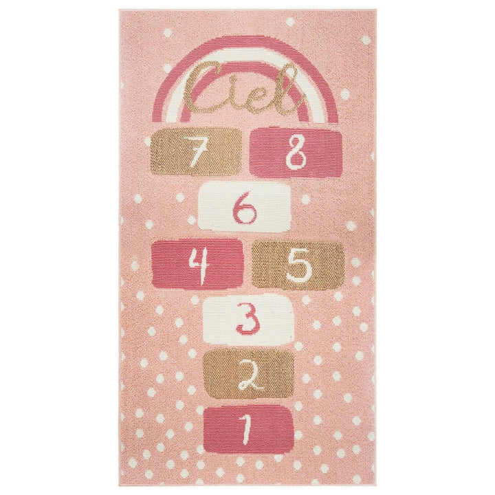 Kinderteppich "Marelle" - rosa 80 × 150 cm - Rosa - Atmosphera créateur d'intérieur cm Rosa, cm Rosa