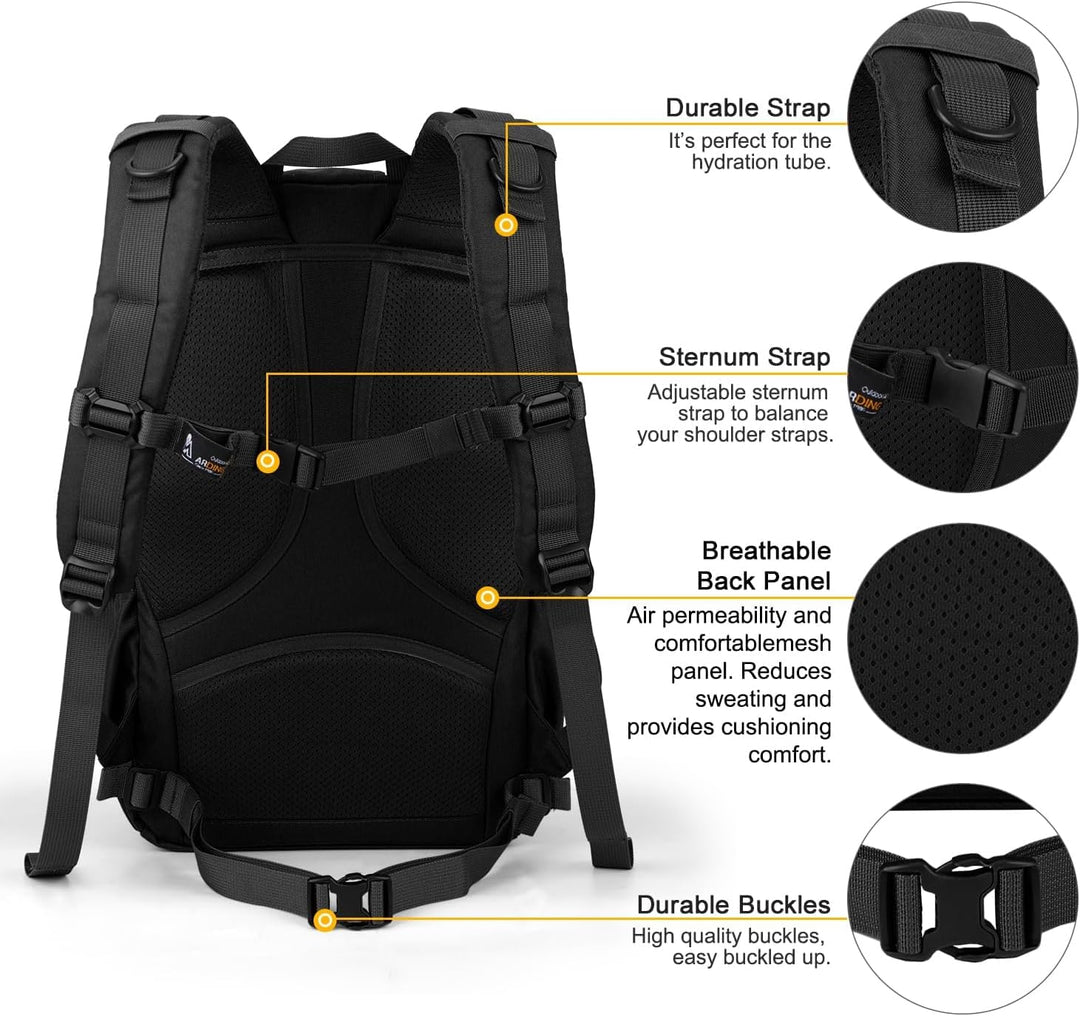 Mardingtop 28L/40L Militär Rucksack Wanderrucksäcke Trekkingrucksack Tactical Molle Rucksack für Cam