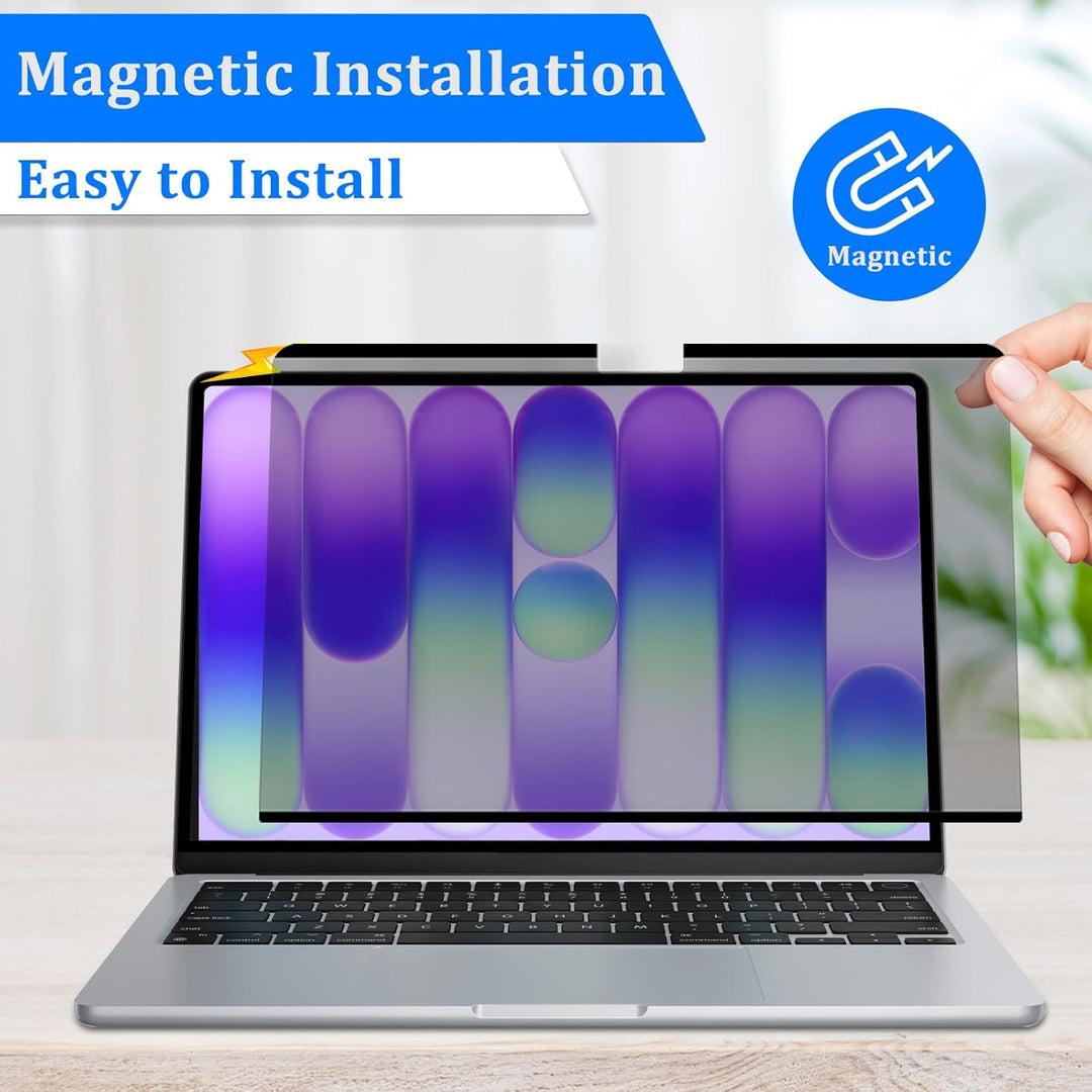 LanQii Magnetischer Blickschutzfilter für MacBook Neo 13 Zoll mit A18 Pro Chip 2026, Privacy Filter