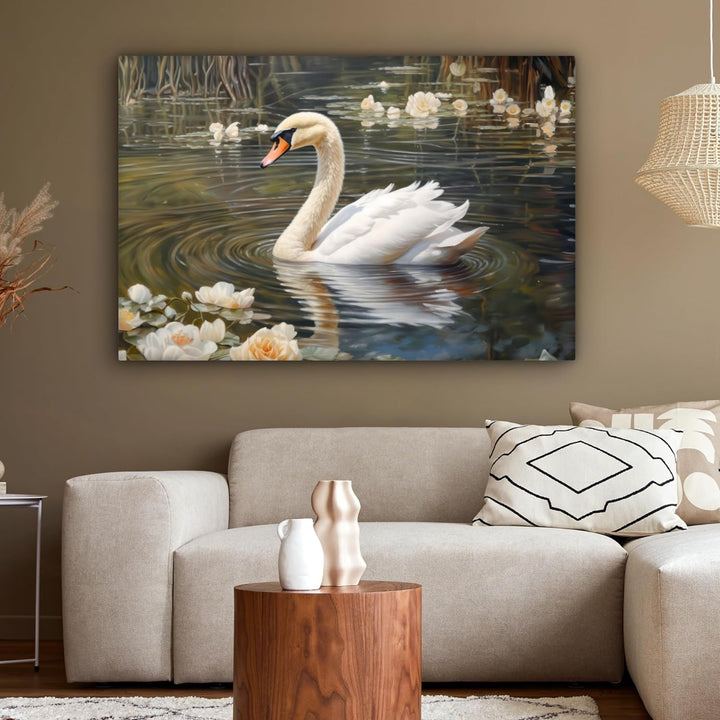 MuchoWow© Bilder Gross 120x80 cm XXL Wohnzimmer Deko Modern Wandbild Foto auf Leinwand Bild Schlafzi