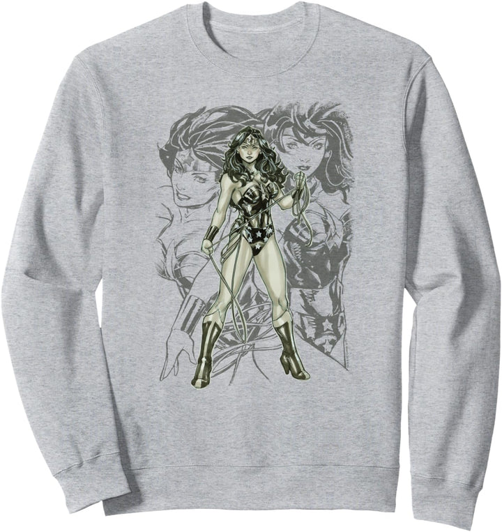 Justice League Wonder Woman Sketch Sweatshirt