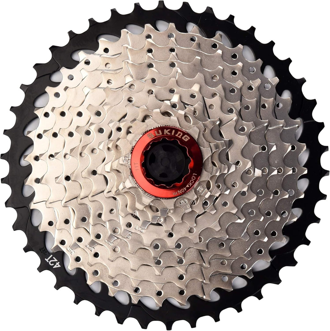 BESNIN Kassette für Mountainbike 10 Fach 11-25T/11-28T/11-32T/11-36T/11-40T/11-42T Kassette 10 Fach