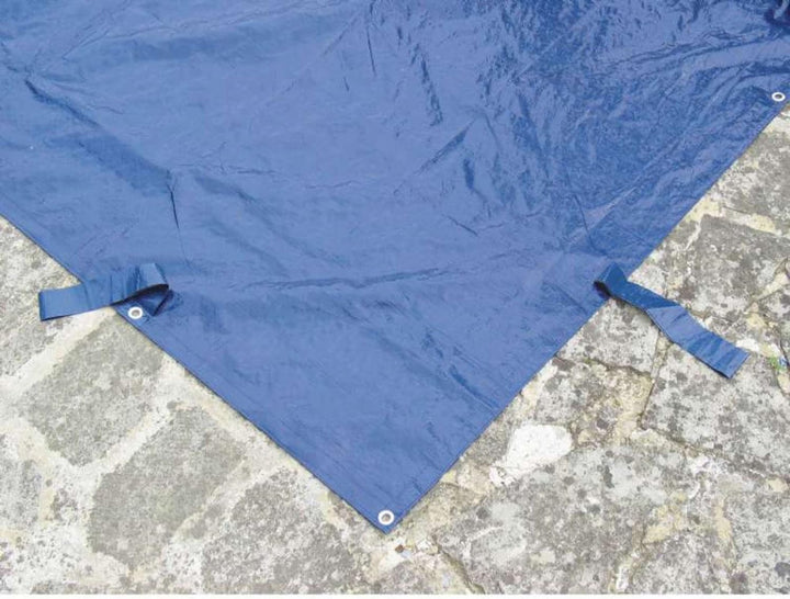 Werkapro Abdeckplane für rechteckigen Pool, 8 x 14, Marineblau