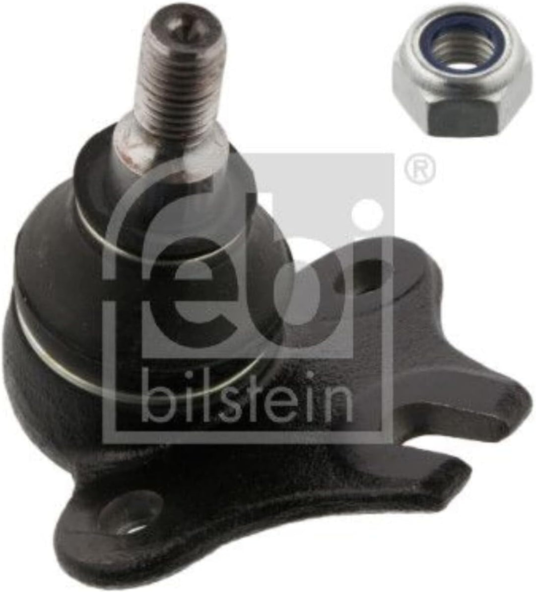 febi bilstein 37194 Querlenker mit Lagern, Gelenk und Sicherungsmutter , 1 Stück Vorderachse rechts,