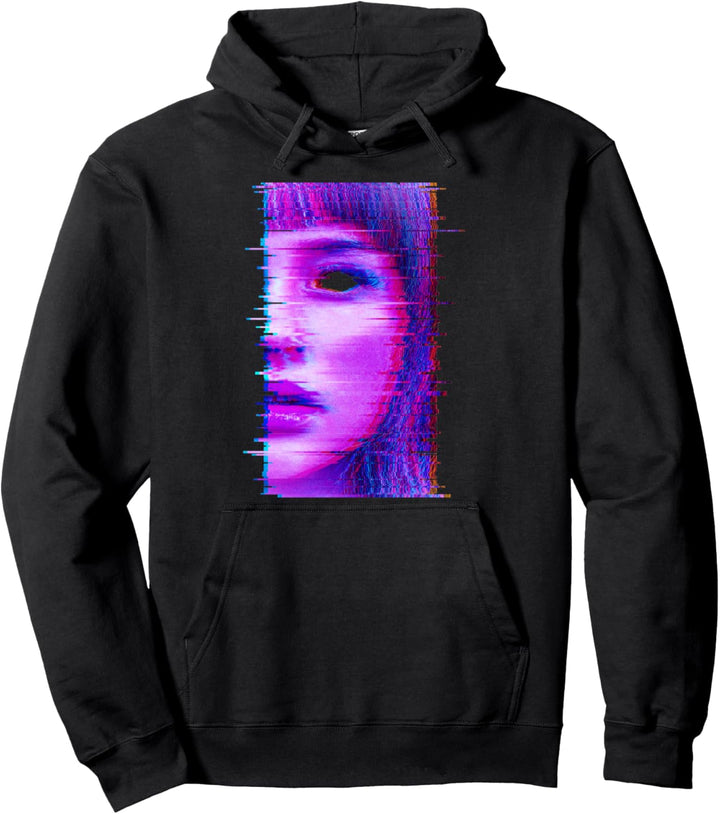 Anime Girl Vaporwave Aesthetic Fashion Geschenk Pullover Hoodie