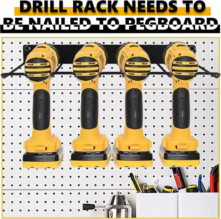 2 Pack Werkzeugspeicher für Elektrowerkzeug Organizer, Werkzeug Wandhalterung Organizer, Wandhalteru