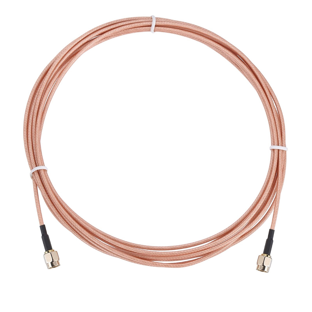 QUARKZMAN SMA Antennenverlängerungskabel, 5M/16,4ft SMA-Stecker Innenloch auf Stecker Innenloch RG31