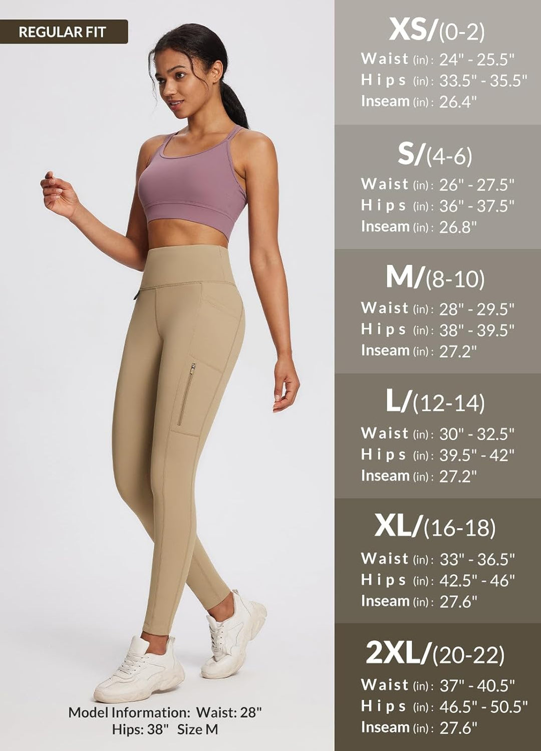 BALEAF Damen Fleece gefütterte Leggings Hoch taillierte Wanderleggings wasserdichte Thermo-Laufhose