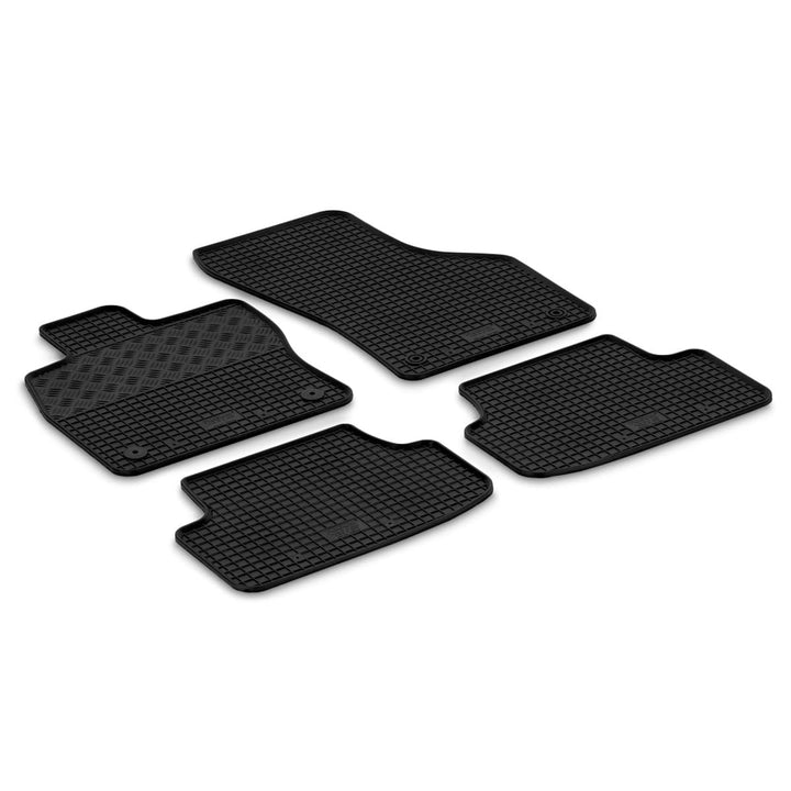 Gummi Fussmatten passend für Seat Leon ab 12/2012 (5F)/für VW Golf 7/für VW Golf 8 AZUGA AZ10092103