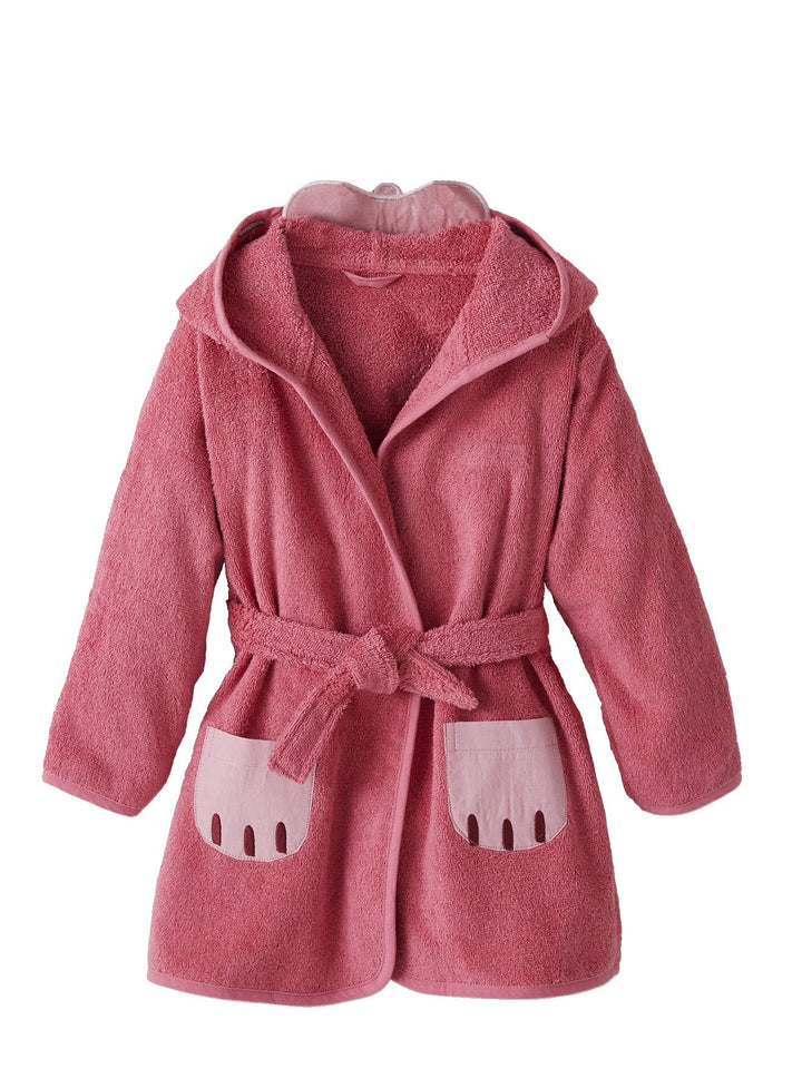 Vertbaudet Kinder Bademantel, Katzen-Kostüm ROSE 116, ROSE 116