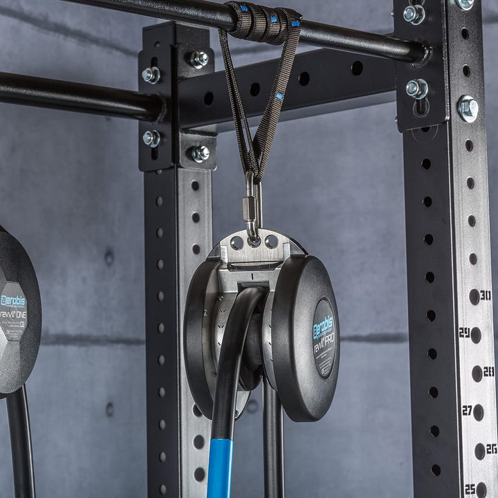 aerobis® revvll PRO | Endlos Seil Trainer | Variabler Widerstand, platzsparend, leicht | Klettertrai