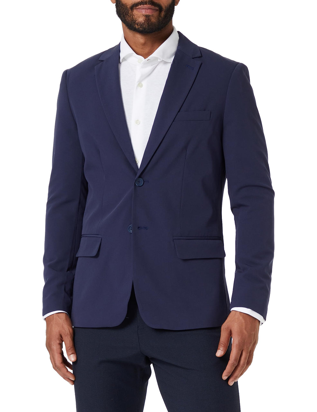 Only &amp; Sons Male Blazer -ONSEVE Blazer | Blazer 48 Navy Blazer, 48 Navy Blazer